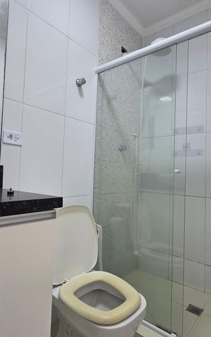 Studio para alugar com 40m², 1 quarto e 1 vaga Studio para alugar com 40m², 1 quarto e 1 vagaBanheiro
