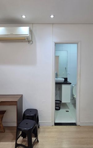 Studio para alugar com 40m², 1 quarto e 1 vaga Studio para alugar com 40m², 1 quarto e 1 vagaSala