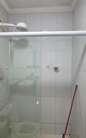 Studio para alugar com 40m², 1 quarto e 1 vaga Studio para alugar com 40m², 1 quarto e 1 vagaBanheiro