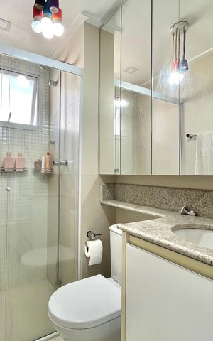 Apartamento para alugar com 220m², 3 quartos e 2 vagas Apartamento para alugar com 220m², 3 quartos e 2 vagasBanheiro da Suíte 2