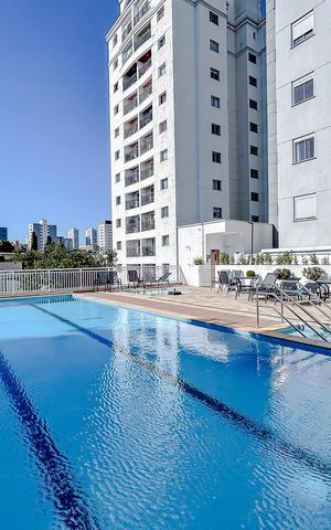 Apartamento à venda com 49m², 2 quartos e 1 vagaÁrea comum - Piscina