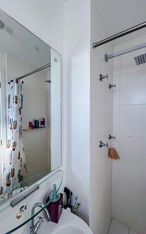 Apartamento à venda com 49m², 2 quartos e 1 vagaBanheiro da Suíte
