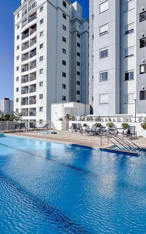 Apartamento à venda com 49m², 2 quartos e 1 vagaÁrea comum - Piscina