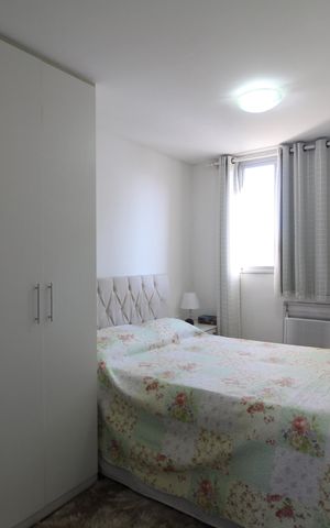 Apartamento à venda com 50m², 2 quartos e 1 vagaQuarto 2