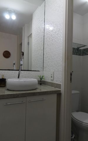 Apartamento à venda com 50m², 2 quartos e 1 vagaBanheiro
