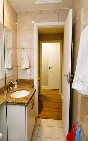 Apartamento à venda com 110m², 3 quartos e 2 vagasBanheiro Social