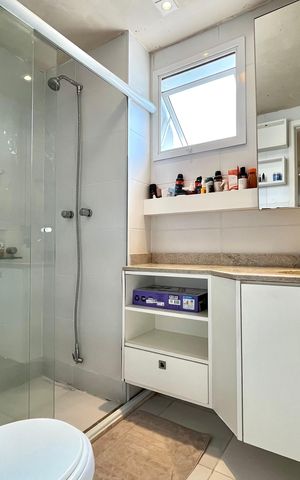 Apartamento para alugar com 97m², 3 quartos e 2 vagas Apartamento para alugar com 97m², 3 quartos e 2 vagasBanheiro da Suíte