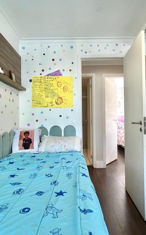 Apartamento para alugar com 97m², 3 quartos e 2 vagas Apartamento para alugar com 97m², 3 quartos e 2 vagasQuarto 3
