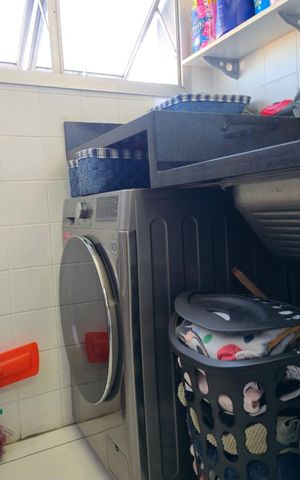 Apartamento à venda com 58m², 2 quartos e 1 vagaCozinha e Área de Serviço