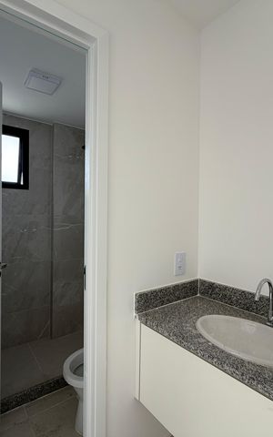 Apartamento à venda com 62m², 2 quartos e 1 vaga Apartamento à venda com 62m², 2 quartos e 1 vagaBanheiro social