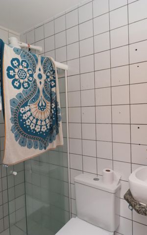 Casa de condomínio para alugar com 140m², 3 quartos e 2 vagas Casa de condomínio para alugar com 140m², 3 quartos e 2 vagasBanheiro da Suíte