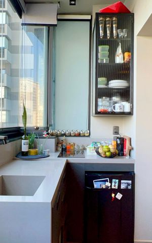Studio à venda com 31m², 1 quarto e 1 vagaCozinha