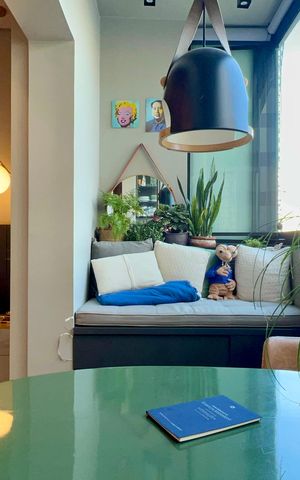 Studio à venda com 31m², 1 quarto e 1 vagaVaranda