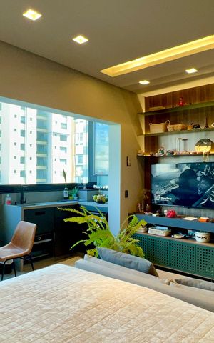 Studio à venda com 31m², 1 quarto e 1 vagaStudio