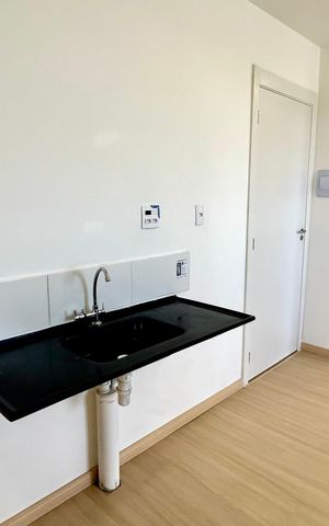 Apartamento para alugar com 36m², 2 quartos e 1 vaga