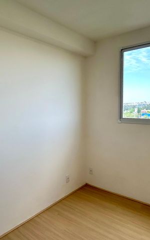 Apartamento para alugar com 36m², 2 quartos e 1 vaga