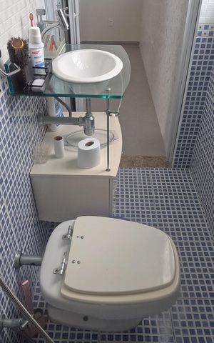 Apartamento para alugar com 95m², 2 quartos e 1 vagaBanheiro do Quarto 1