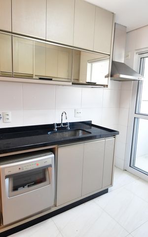 Apartamento para alugar com 109m², 2 quartos e 2 vagasCozinha