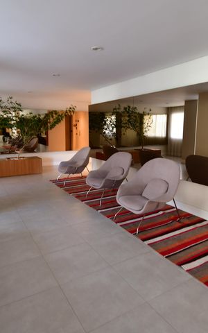 Apartamento para alugar com 109m², 2 quartos e 2 vagasHall social