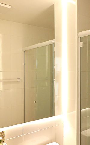 Apartamento à venda com 45m², 2 quartos e 1 vagaBanheiro 