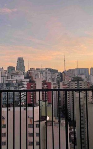 Studio à venda com 20m², 1 quarto e sem vaga Studio à venda com 20m², 1 quarto e sem vagaVaranda