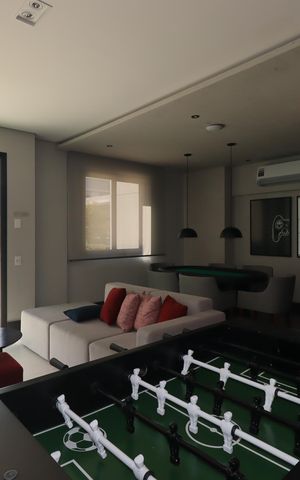 Apartamento à venda com 93m², 3 quartos e 2 vagasÁrea Comum - Salão de Jogos