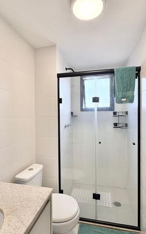 Apartamento à venda com 80m², 2 quartos e 1 vaga Apartamento à venda com 80m², 2 quartos e 1 vagaBanheiro da Suíte 2
