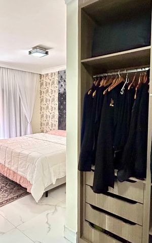 Apartamento à venda com 115m², 2 quartos e 1 vaga Apartamento à venda com 115m², 2 quartos e 1 vagaCloset da suíte
