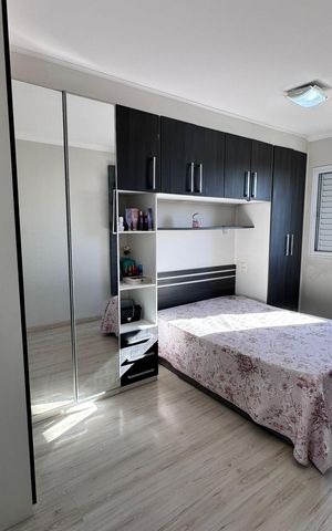 Apartamento à venda com 64m², 2 quartos e 1 vaga Apartamento à venda com 64m², 2 quartos e 1 vagaQuarto