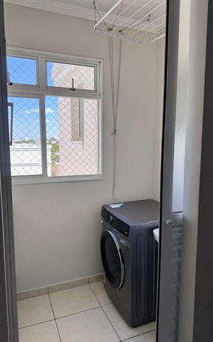 Apartamento à venda com 64m², 2 quartos e 1 vaga Apartamento à venda com 64m², 2 quartos e 1 vagaÁrea de serviço