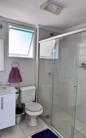 Apartamento à venda com 64m², 2 quartos e 1 vaga Apartamento à venda com 64m², 2 quartos e 1 vagaBanheiro