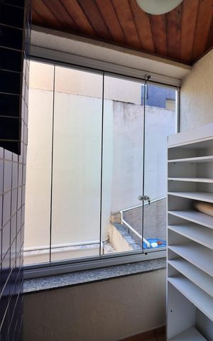 Apartamento à venda com 97m², 3 quartos e 2 vagasQuarto 1 - Suíte Sacada