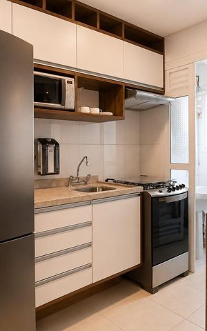 Apartamento para alugar com 43m², 1 quarto e 1 vaga Apartamento para alugar com 43m², 1 quarto e 1 vagaCozinha