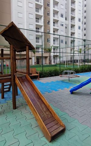 Apartamento para alugar com 46m², 2 quartos e 1 vaga Apartamento para alugar com 46m², 2 quartos e 1 vagaÁrea comum - Playground