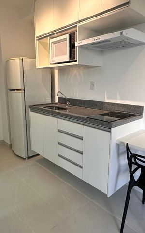 Apartamento para alugar com 25m², 1 quarto e sem vaga