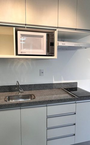Apartamento para alugar com 25m², 1 quarto e sem vaga