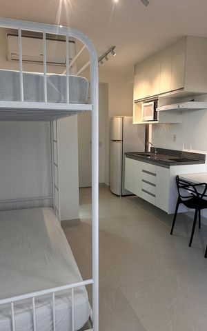 Apartamento para alugar com 25m², 1 quarto e sem vaga