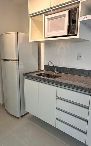 Apartamento para alugar com 25m², 1 quarto e sem vaga