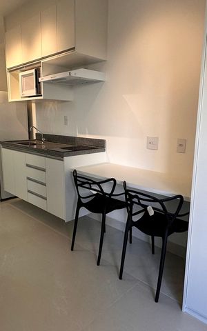 Apartamento para alugar com 25m², 1 quarto e sem vaga