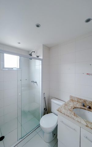 Apartamento para alugar com 315m², 4 quartos e 5 vagasBanheiro da Suíte 3