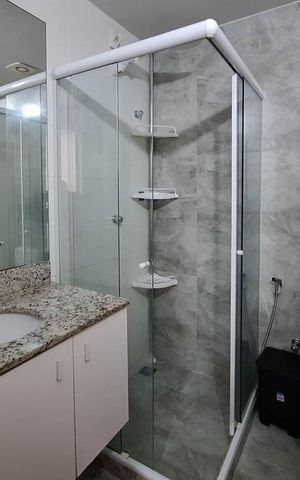 Apartamento para alugar com 90m², 2 quartos e 1 vaga Apartamento para alugar com 90m², 2 quartos e 1 vagaBanheiro Social