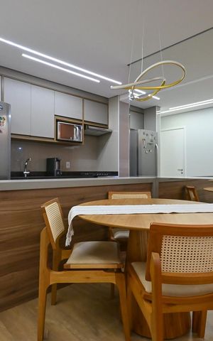 Apartamento à venda com 74m², 2 quartos e 2 vagasSala de Jantar