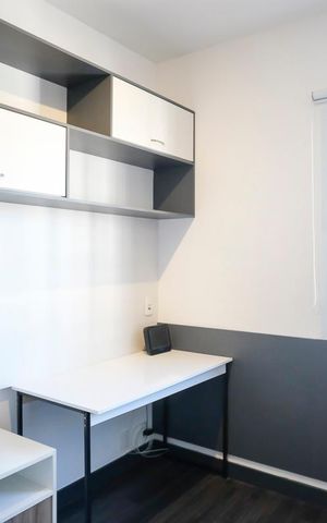 Studio para alugar com 21m², 1 quarto e sem vagaKitnet