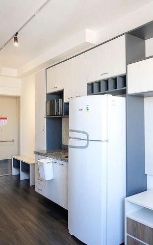 Studio para alugar com 21m², 1 quarto e sem vagaKitnet