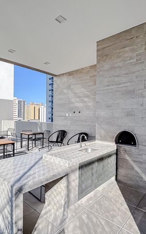 Apartamento para alugar com 34m², 1 quarto e 1 vagaÁrea comum - Churrasqueira