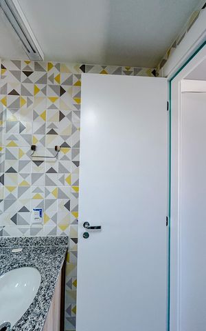 Apartamento para alugar com 34m², 1 quarto e 1 vagaBanheiro da Suíte
