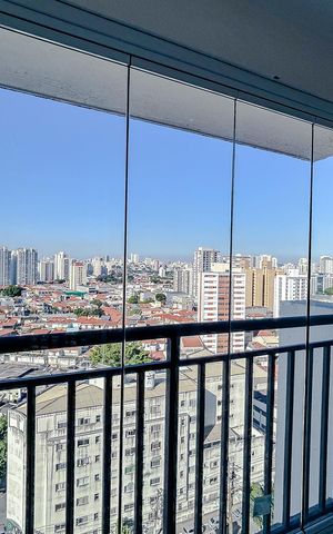 Apartamento para alugar com 34m², 1 quarto e 1 vagaVaranda