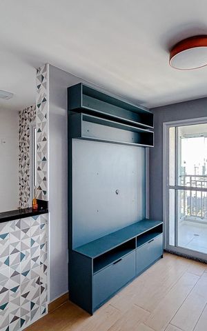 Apartamento para alugar com 34m², 1 quarto e 1 vagaSala