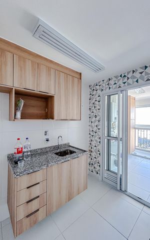 Apartamento para alugar com 34m², 1 quarto e 1 vagaCozinha