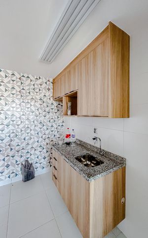 Apartamento para alugar com 34m², 1 quarto e 1 vagaCozinha